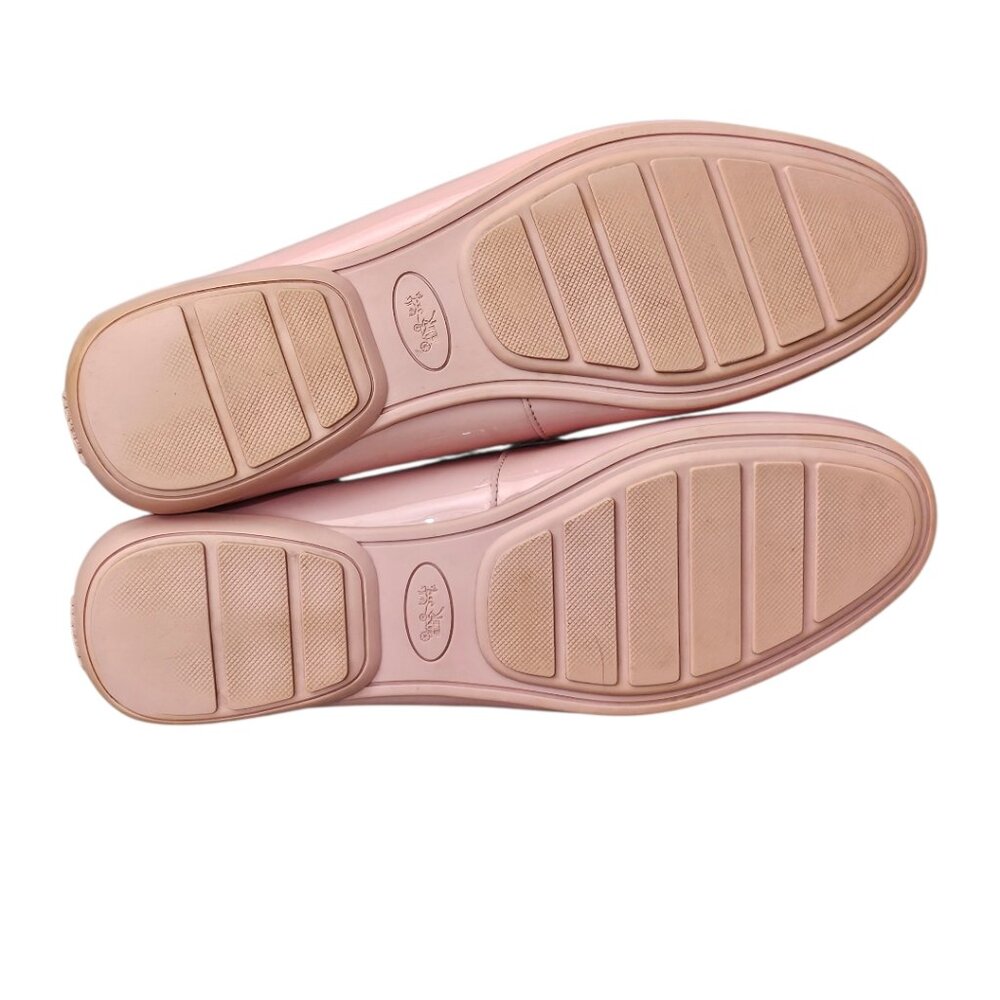 Coach Women's Odette Pink Patent Leather Casual Slip On Loafer Shoe COA Size 11 - Picture 12 of 15